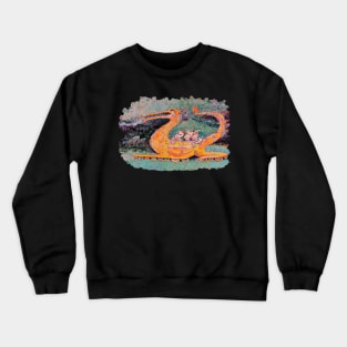 Yellow Dragon Wagon Crewneck Sweatshirt